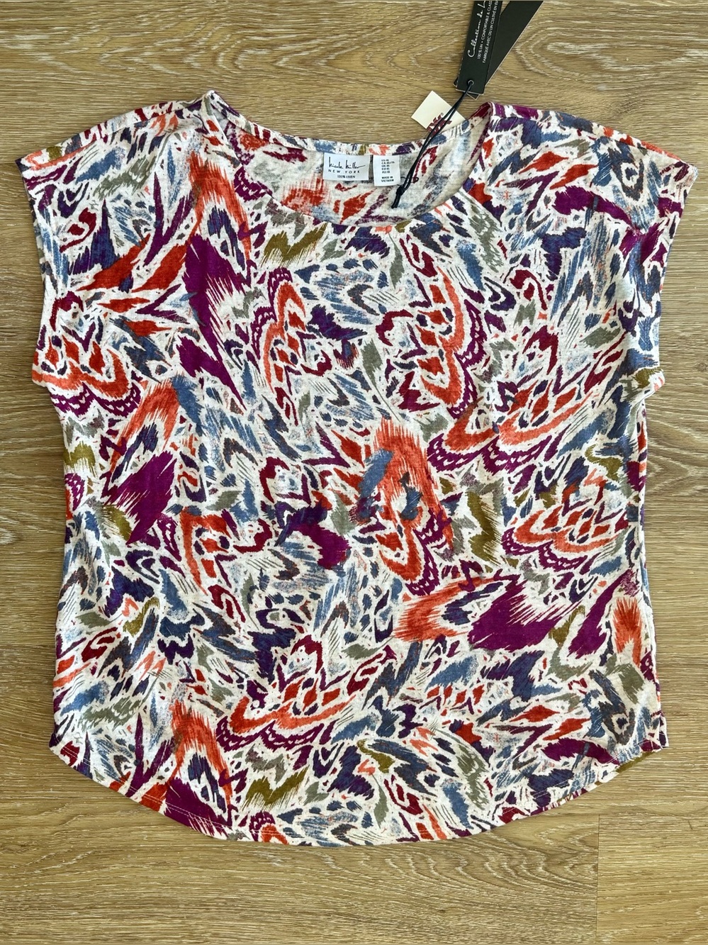 Nicole Miller Print Top